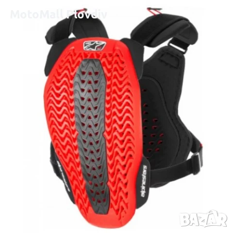 Протекторна броня ALPINESTARS A-5 PLASMA CHEST PRO BLK/RD/WHT, снимка 3 - Аксесоари и консумативи - 51059709