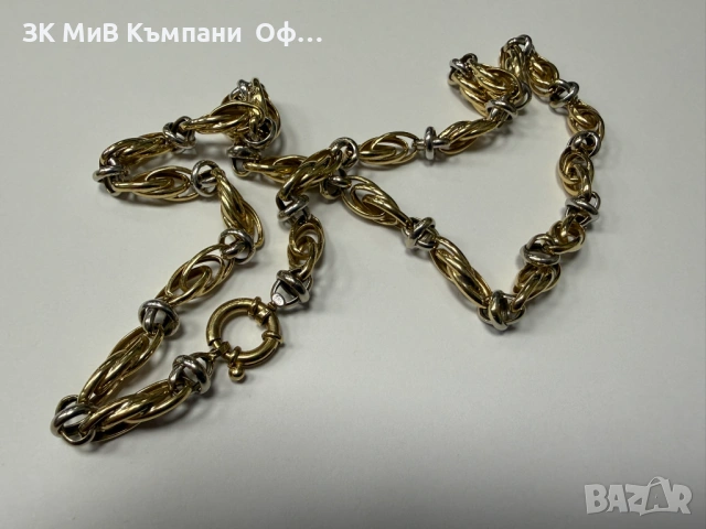 Златен синджир / ланец - 26.43 грама - 14к , снимка 3 - Колиета, медальони, синджири - 53728163