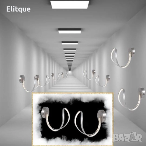 LED аплик за стена 20W, IP20, 4000 K, снимка 2 - Други - 52853754