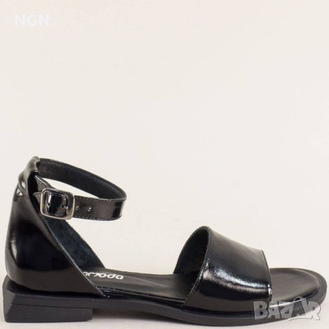 Модерни дамски лачени сандали. Топ цена само 89.90 лв., снимка 4 - Сандали - 41495694