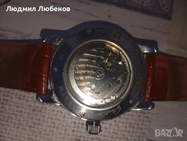 Механичен само навиващ се часовник , снимка 6 - Мъжки - 55969703