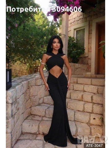 Елегантна дамска рокля , снимка 4 - Рокли - 53640019