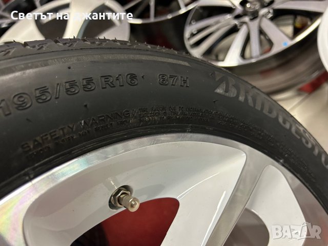 Джанти с Гуми 16 Цола 4х108 Пежо Peugeot 207 208 / 195/55/16 / Нови, снимка 10 - Гуми и джанти - 41770236