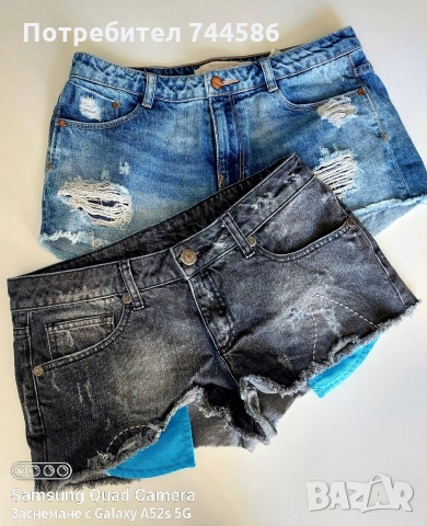 2 бр.къси дънкови панталони