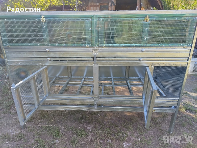 Двуетажна клетка с брудер , снимка 9 - За птици - 52207956