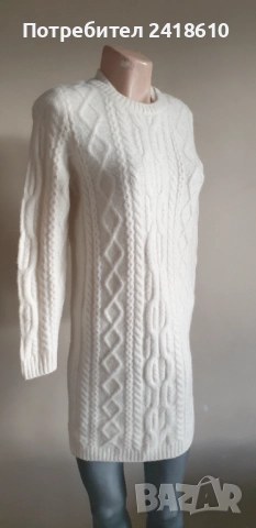 Lacoste Wool Womens Dress Size 36 / S НОВО! ОРИГИНАЛ! Дамскa Вълнена Рокля!, снимка 11 - Рокли - 52918768