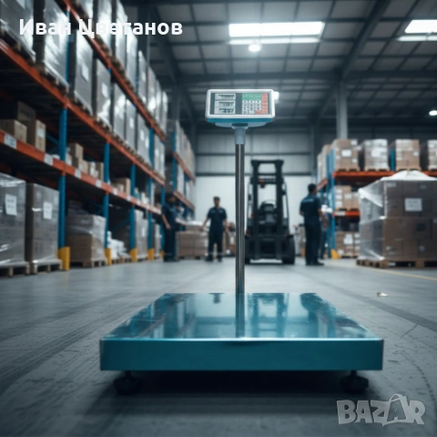 Електронен кантар с платформа до 1000 кг