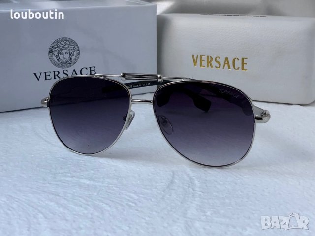Versace VE2236 мъжки слънчеви очила авиатор унисекс дамски, снимка 6 - Слънчеви и диоптрични очила - 41957501
