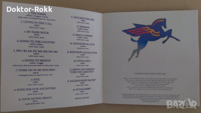 Steve Miller Band - The Best Of 1968-1973 (CD) 1990, снимка 4 - CD дискове - 40715601