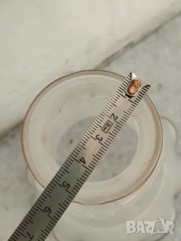 стъкло за лампа арт деко, снимка 4 - Настолни лампи - 48916396