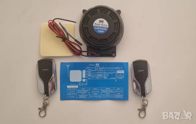 Аларма за мотоциклет, скутер 