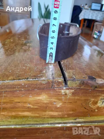 Стара кожена каишка за домашни животни, снимка 5 - Други ценни предмети - 47410744