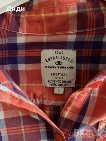 Риза дълъг ръкав, снимка 4 - Ризи - 52563691