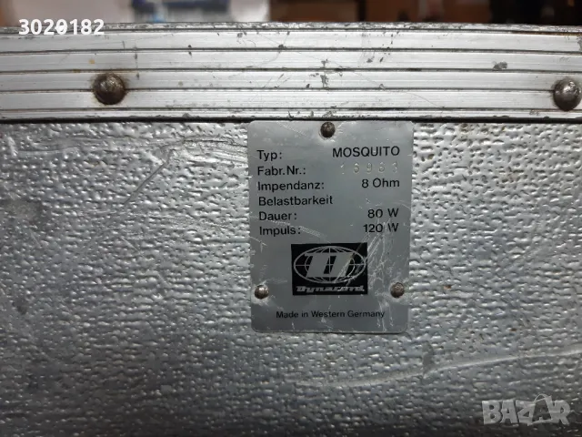 Тонколони Dynacord Mosquito, снимка 5 - Тонколони - 48063870
