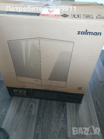 кутия Zalman p30 white нова, снимка 2 - Геймърски - 48555120