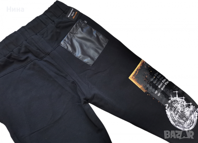 Лукс долнище в черно , снимка 4 - Детски анцузи и суичери - 36129759