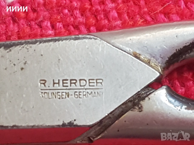 Ножица Солинген 4, снимка 4 - Антикварни и старинни предмети - 53404935