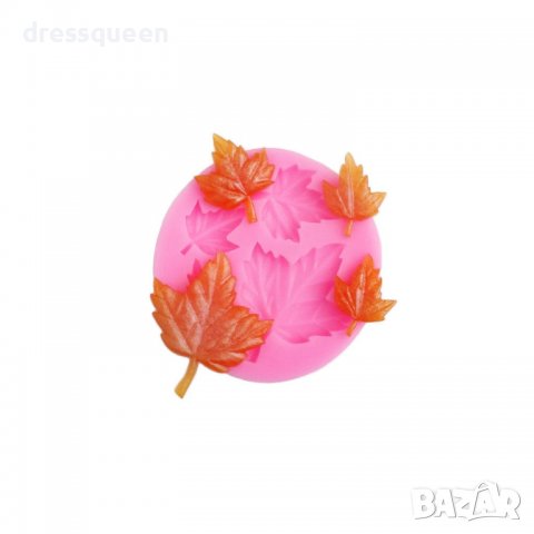 3840 Молд с форма на листа, снимка 4 - Аксесоари за кухня - 39891464