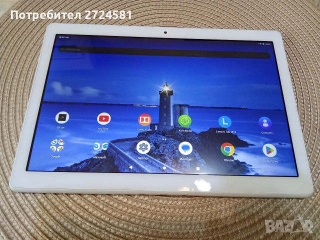 Само за 99 евро ! Таблет Lenovo -10.1" инча HD IPS, 16GB, 2GB RAM, LTE