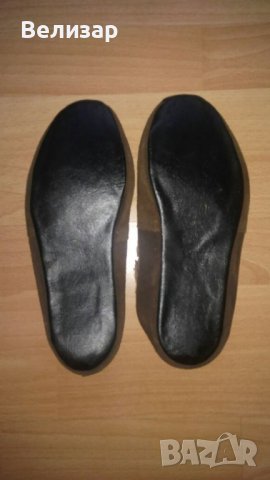 Велурени дамски пантофи - 2 чифта(чисто нови), снимка 2 - Пантофи - 38805399