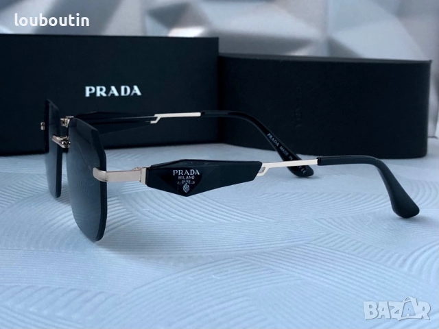 Дамски слънчеви очила осмоъгълни мъжки унисекс 2 цвята черни златни, снимка 6 - Слънчеви и диоптрични очила - 51704258