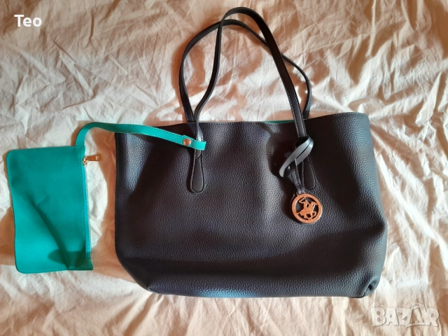 Чанта Beverly Hills Polo Club с несесер, нова