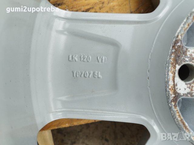 17 джанти 5х120 VW T5 T6 Фолксваген Т5 Т6 RIAL 7J et55, снимка 11 - Гуми и джанти - 40256101