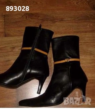 Естествена кожа ботуши Euro Donna , снимка 2 - Дамски ботуши - 53566565