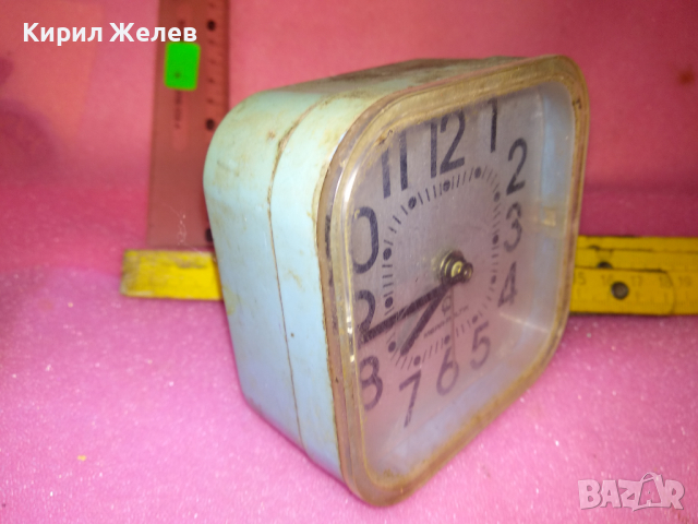 MERA-POLTIK Стар ПОЛСКИ КОЛЕКЦИОНЕРСКИ МЕХАНИЧЕН БУДИЛНИК МЕРА-ПОЛТИК 13626, снимка 11 - Антикварни и старинни предмети - 44536621