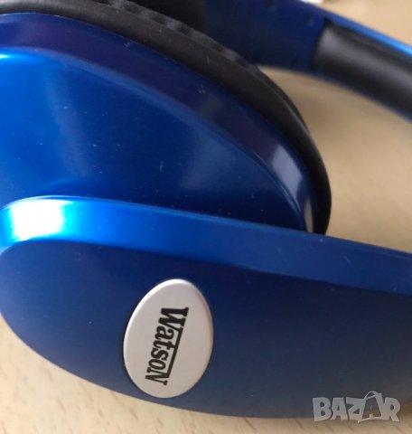 BLUETOOD БЛУТУУД слушалки WATSON + AUX 3,5мм вход за MP3 KH 9701, снимка 6 - Bluetooth слушалки - 39869251