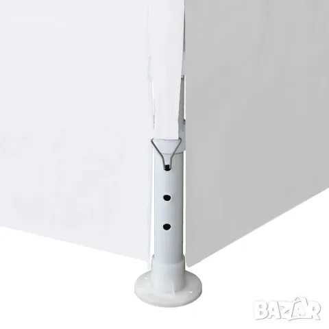 vidaXL Парти шатра, 3х6 м, бяла, снимка 8 - Палатки - 56148299