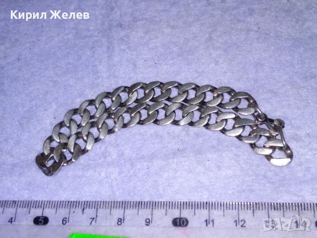 ВЕЛИКОЛЕПНА СРЕБЪРНА ГРИВНА ВИСОКА ПРОБА СРЕБРО ЗДРАВА ВИНТИДЖ АРТ ПЛЕТКА МАЙСТОРСКА ИЗРАБОТКА 32644, снимка 3 - Гривни - 41388697