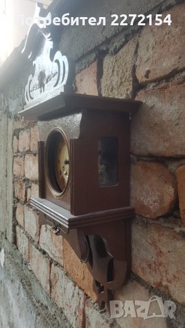 Стенен часовник Юнгханс, снимка 4 - Антикварни и старинни предмети - 39686660