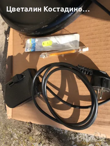 сгъваема работна лампа в продажба, снимка 7 - Настолни лампи - 48790164