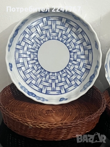 2 чинии с подложни, снимка 7 - Чинии - 52526207