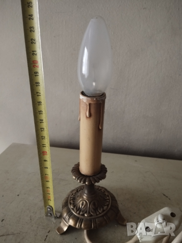 Ретро настолна лампа, снимка 3 - Настолни лампи - 44836168
