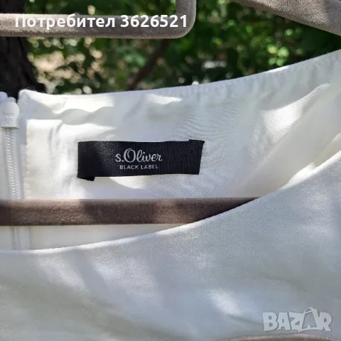 Елегантна рокля S.Oliver, размер 44, снимка 3 - Рокли - 50333622
