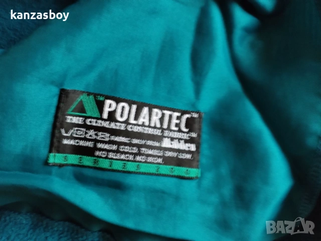 SALEWA VINTAGE FLEECE - винтидж мъжки полар Л , снимка 9 - Блузи - 53276058