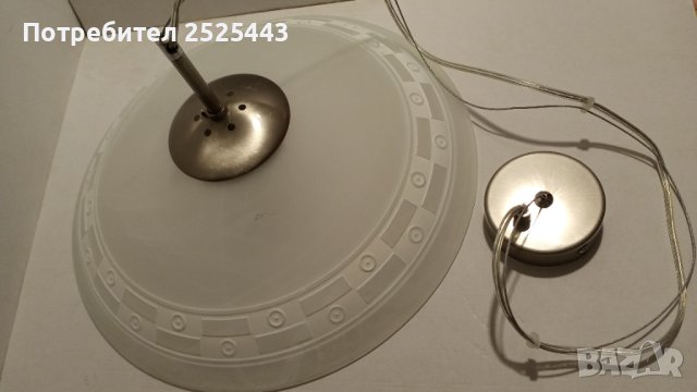 Абажур (Пендел) с Нова LED крушка - Е27 - 9W - 4000K, снимка 9 - Лампи за таван - 41801008