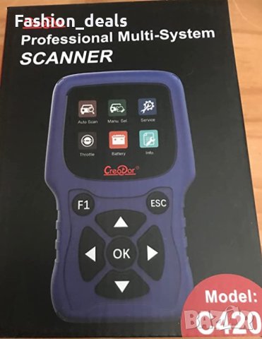 Нов Мултисистемен инструмент за сканиране с регистрация на батерия OBDII скенер , снимка 8 - Друга електроника - 40708411