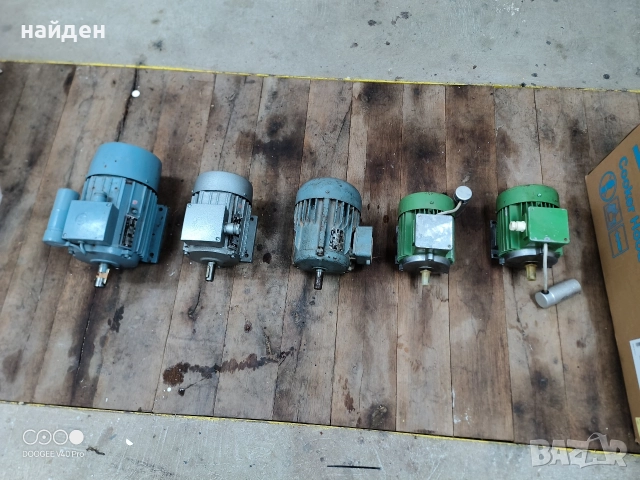 Електромотори, снимка 5 - Електродвигатели - 52581967