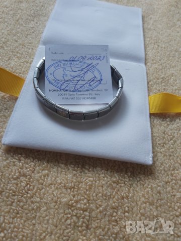 Гривна с позлатена четирилистна детелина, снимка 6 - Сватбени аксесоари - 42272096