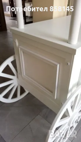 Декоративна количка, снимка 6 - Декорация за дома - 50396974