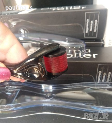 Дерма ролери за домашна микроиглена мезотерапия с 540 титаниеви микро игли, снимка 4 - Други - 42179752