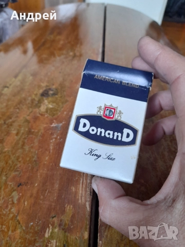 Кутия от цигари DonanD, снимка 4 - Колекции - 52940631
