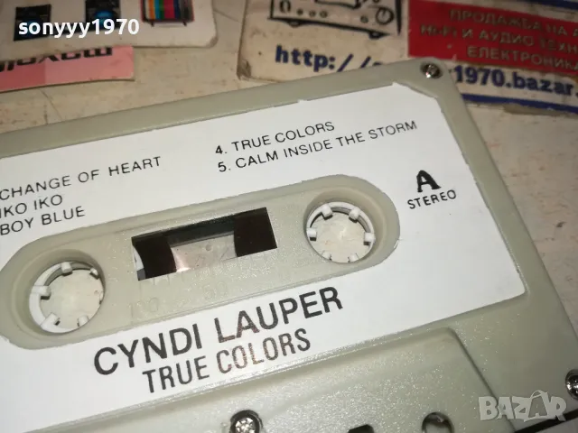 SYNDI LAUPER-ORIGINAL TAPE 1412241910, снимка 8 - Аудио касети - 48348271