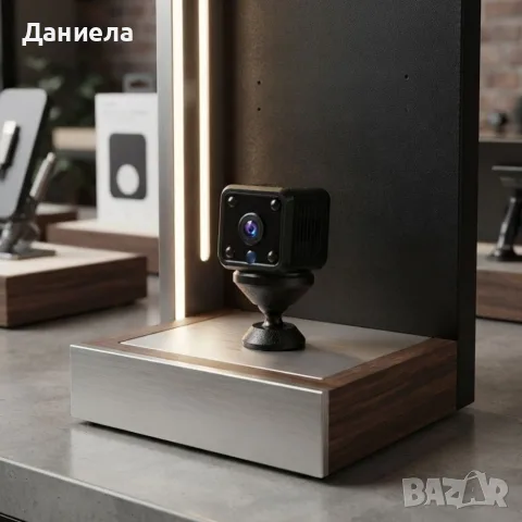 Мини безжична Wi-Fi IP камера X6 Full HD 1080P с нощно виждане и детектор за движение
