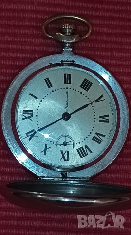 Джобен механичен часовник Мълния, СССР. , снимка 5 - Джобни - 41864130