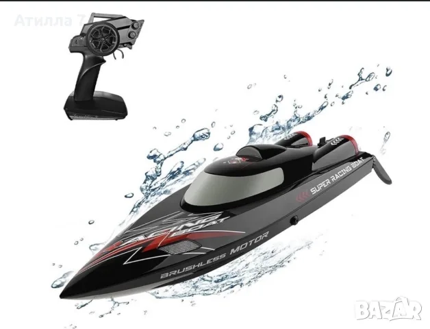 Lightning Racer – Бърза RC лодка 55 км/ч за водни приключения