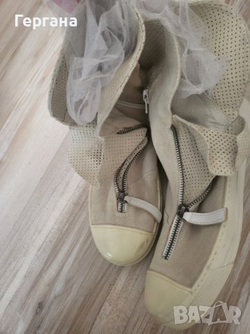 Кецове от естествен велур , снимка 4 - Кецове - 39391537